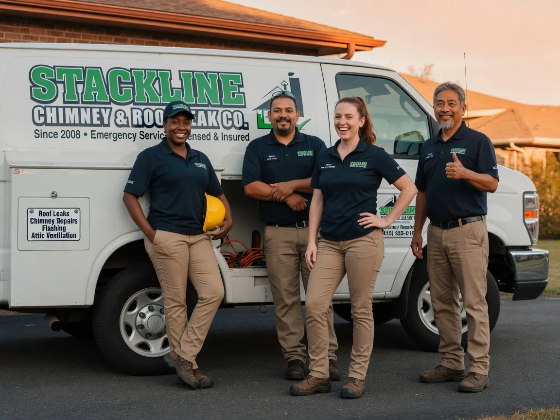Chimney flashing repair company in Newton, KS